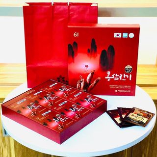 Nước hồng sâm chinki hộp 30 gói