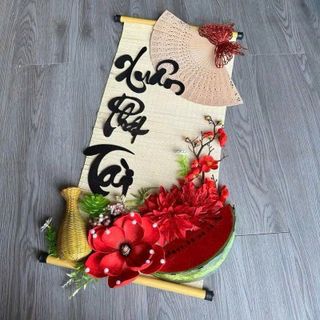 MÀNH TRE (30x40)cmTRANG TRÍ TẾT