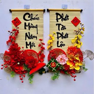 MÀNH TRE (30x40)cmTRANG TRÍ TẾT