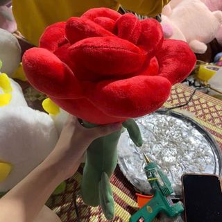 Hoa Hồng gấu bông hót hít 30cm