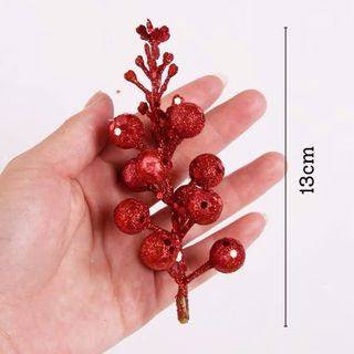 SET 10 NHÀNH SUNG NHŨ KIM TUYẾN (13cm)