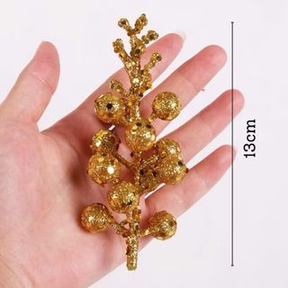 SET 10 NHÀNH SUNG NHŨ KIM TUYẾN (13cm)