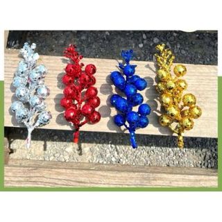 SET 10 NHÀNH SUNG NHŨ KIM TUYẾN (13cm)