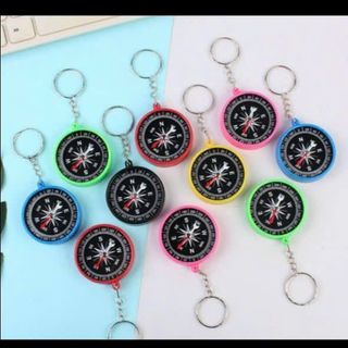 Móc khóa la bàn mẫu y hình luôn xài được la bàn luôn