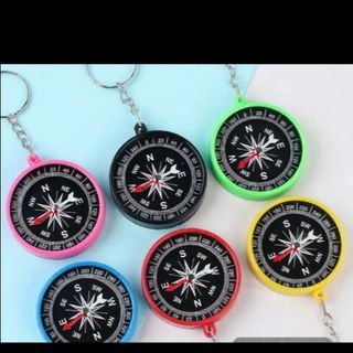 Móc khóa la bàn mẫu y hình luôn xài được la bàn luôn