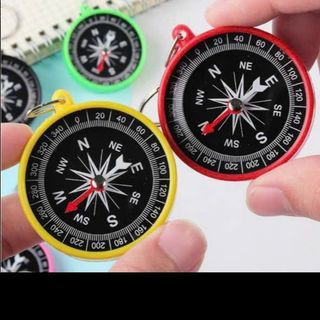 Móc khóa la bàn mẫu y hình luôn xài được la bàn luôn