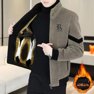 Áo khoác lông vũ chất liệu vải tốt bền bỉ tiện lợi ấm cho Tuyết rơi