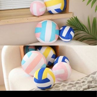 Bóng chuyền xanh trang Hồng 30cm