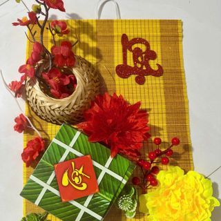 RẾ TRE (13cm) TRANG TRÍ TẾT