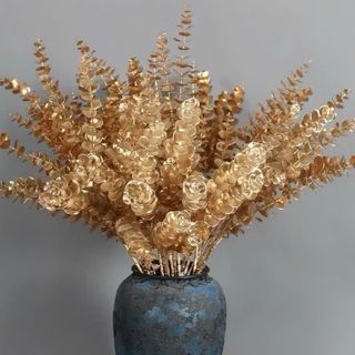 CÀNH LAN HỒ ĐIỆP MẠ VÀNG (78cm) TRANG TRÍ TẾT