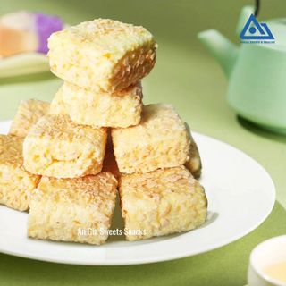 Bánh ngũ cốc giòn yến mạch Mini 115g vị socola/ vani An Gia Sweets Snacks
