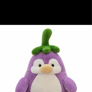 Gấu bông chim cánh cụt tím 30cm