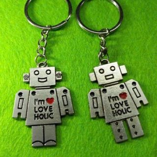 Móc khóa inox cặp đôi giá tốt