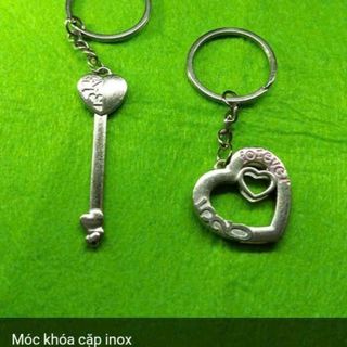 Móc khóa inox cặp đôi giá tốt