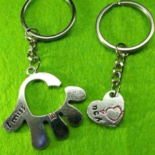 Móc khóa inox cặp đôi giá tốt