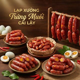 LẠP XƯỞNG TRỨNG MUỐI CAI LẬY LOẠI NGON ĐẶC BIỆT 500G - WINNIE HOUSE