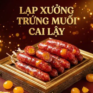 LẠP XƯỞNG TRỨNG MUỐI CAI LẬY LOẠI NGON ĐẶC BIỆT 500G - WINNIE HOUSE