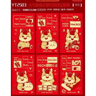 Set 6 lì xì YT2503