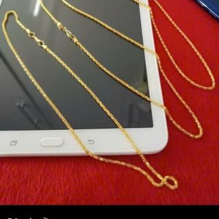 Dây chuyền cho nam và nữ dây chuyền mạ màu vàng