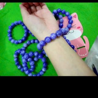 Vòng tay 14ly chuỗi đeo tay đá mẫu y hình nha sờ vào mát tay