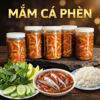 MẮM CÁ PHÈN THƠM NGON ĐẶC BIỆT 1KG - WINNIE HOUSE