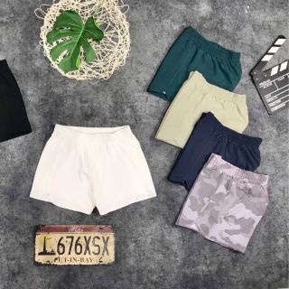 Quần đùi 2 lớp nữ mẫu đơn giản chất si giãn