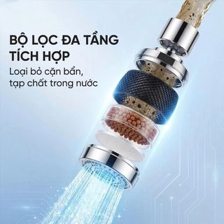 ĐẦU VÒI ĐEN TĂNG ÁP BỒN RỬA CHÉN 3 CHẾ ĐỘ