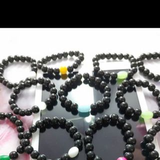 Chuỗi đeo tay đá thạch anh đen 10ly đẹp nha mẫu mới