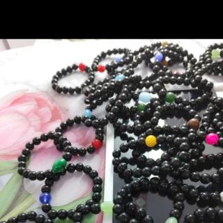 Chuỗi đeo tay đá thạch anh đen 10ly đẹp nha mẫu mới