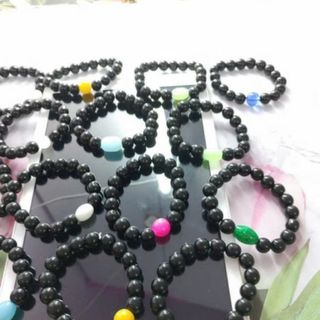 Chuỗi đeo tay đá thạch anh đen 10ly đẹp nha mẫu mới