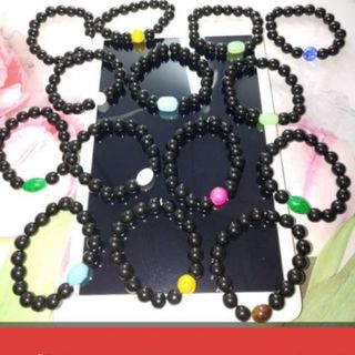 Chuỗi đeo tay đá thạch anh đen 10ly đẹp nha mẫu mới