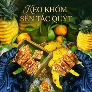 KẸO KHÓM SÊN TẮC QUÝT HŨ 500G – VỊ CHUA NGỌT HẤP DẪN - WINNIE HOUSE