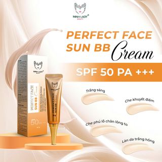 Kem Chống Nắng BB PERFECT FACE SUN CREAM SPF 50 PA+++ MINH LADY BEAUTY