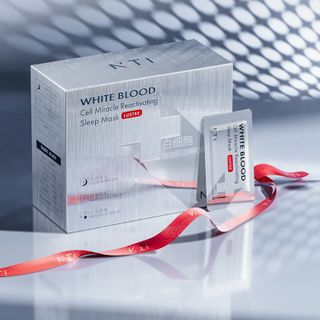 Mặt nạ ngủ phục hồi bạch cầu NTI Mặt nạ dùng một lần đắp 50 miếng sửa chữa, làm mờ nếp nhăn và săn chắc