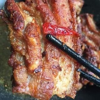 Thịt heo 1 nắng ướp vị vừa ăn ngon ngọt khay 500g (giao tphcm)