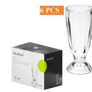 BỘ 6 LY THUỶ TINH 360ML RED CHERRY SIÊU ĐẸP (THÙNG 8 BỘ)