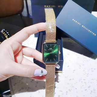 XẢ RẺ ĐỒNG HỒ NAM THỜI TRANG DANIEL W QUARDO LƯỚI CHỮ NHẬT