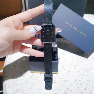 XẢ RẺ ĐỒNG HỒ NAM THỜI TRANG DANIEL W QUARDO LƯỚI CHỮ NHẬT