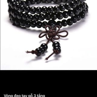 Chuỗi vòng phong thủy 3 tầng đẹp chuỗi đeo tay