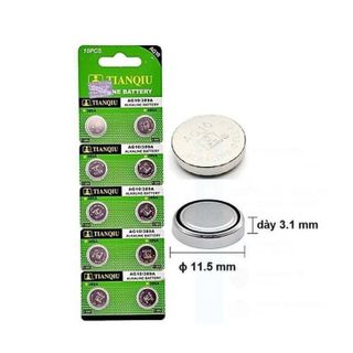 HỘP 20 VỈ PIN ALKALINE CELL MINI MODEL AG10