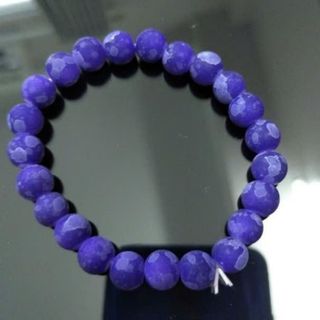 Chuỗi đeo tay phong thủy màu tím 8ly