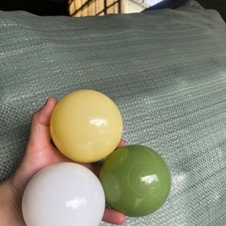 Combo 100 bóng nhựa mix màu ngẫu nhiên siêu đẹp, an toàn cho bé