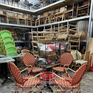 Ghế bistro cafe nhà hàng ngoài trời