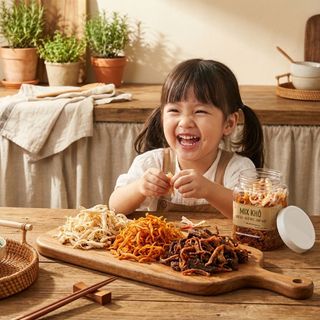 KHÔ MIX 3 VỊ - BỘ BA SIÊU NGON 350G - WINNIE HOUSE