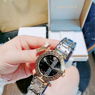 ĐỒNG HỒ NỮ CAO CẤP VERSEC DÂY THÉP VÀNG VÀ DEMI MẶT XÀ CỪ