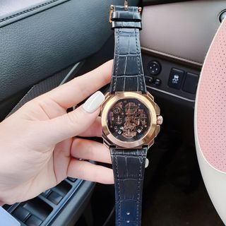 XẢ KHO ĐỒNG HỒ NAM TRUNG CẤP PVLGARI DÂY DA MẶT GIẢ CƠ GIÁ MỚI