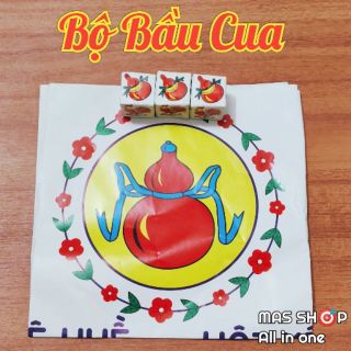 BỘ BẦU CUA TÔM CÁ BẰNG GIẤY