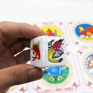 BỘ BẦU CUA TÔM CÁ BẰNG GIẤY