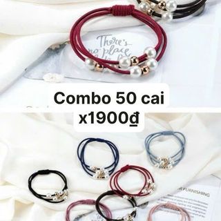 Cột tóc nhiều màu nha cột tóc nhiều tầng