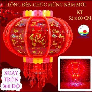 Đèn lồng điện 150# (72cm) trang trí tết